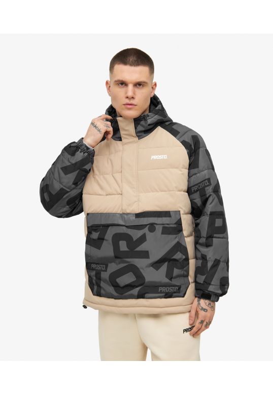 Jacket Puff Anorak Beige