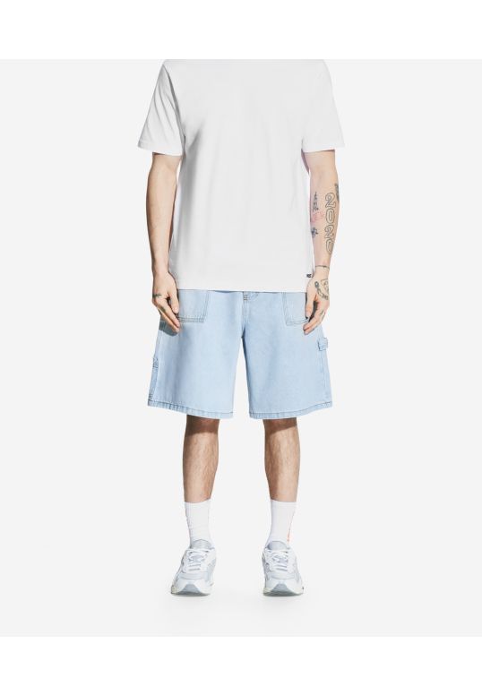 Jeans Shorts Baggy Zaxx Light Blue