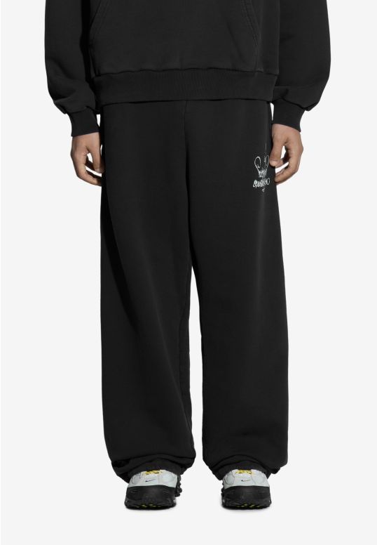 Sweatpants WWO Tagger Washed Black