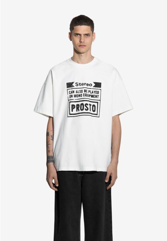 T-shirt Stereo Off-White